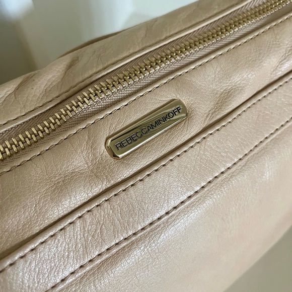 Rebecca Minkoff cream beigeLeather Crossbody Bag XL - Picture 9 of 14